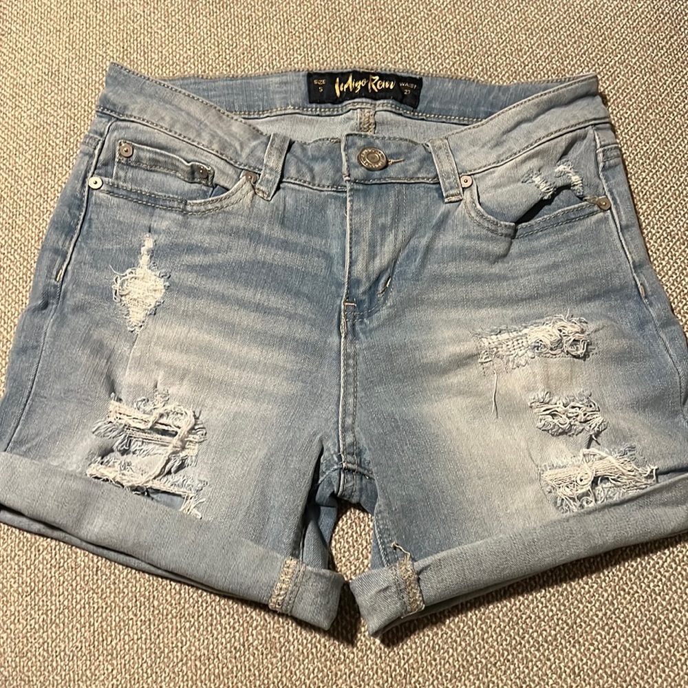 3/$30 Indigo rein cuff short size 5